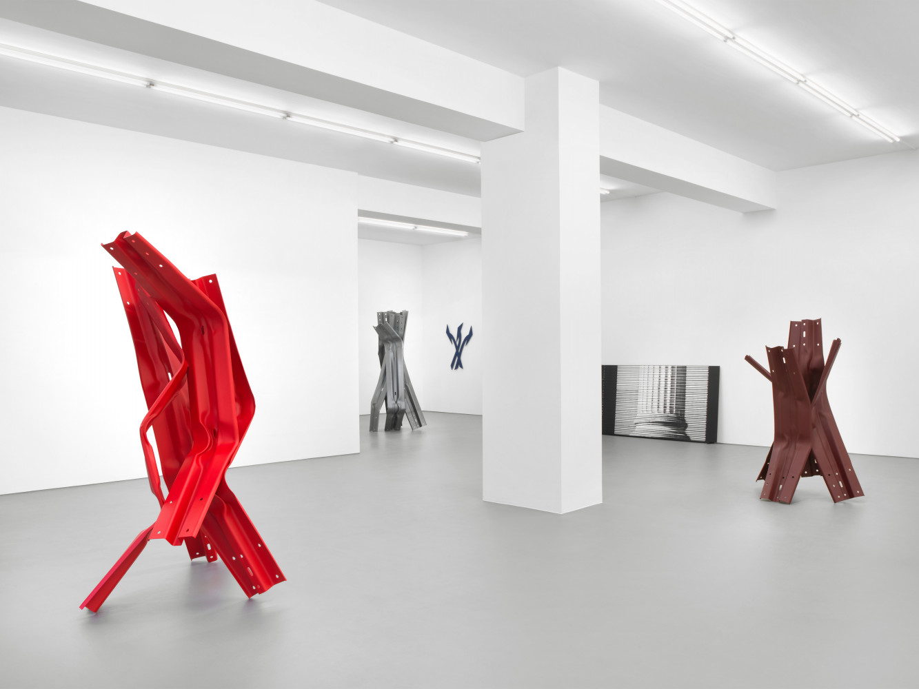 Bettina Pousttchi, Installationsansicht, Buchmann Galerie, 2021