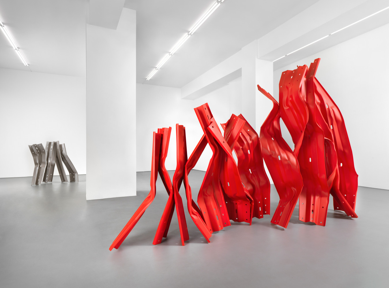 Bettina Pousttchi, Installationsansicht, Buchmann Galerie, 2023