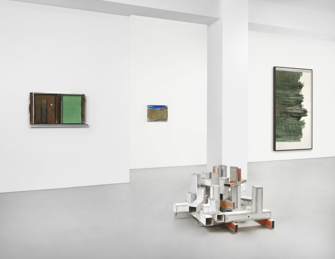 Pedro Cabrita Reis, Installationsansicht, Buchmann Galerie, 2024