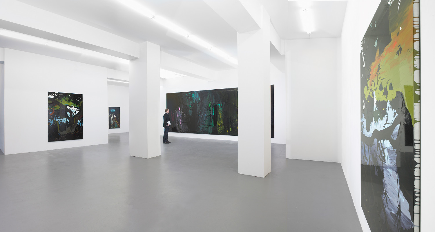 Clare Woods, Installation view, 2008