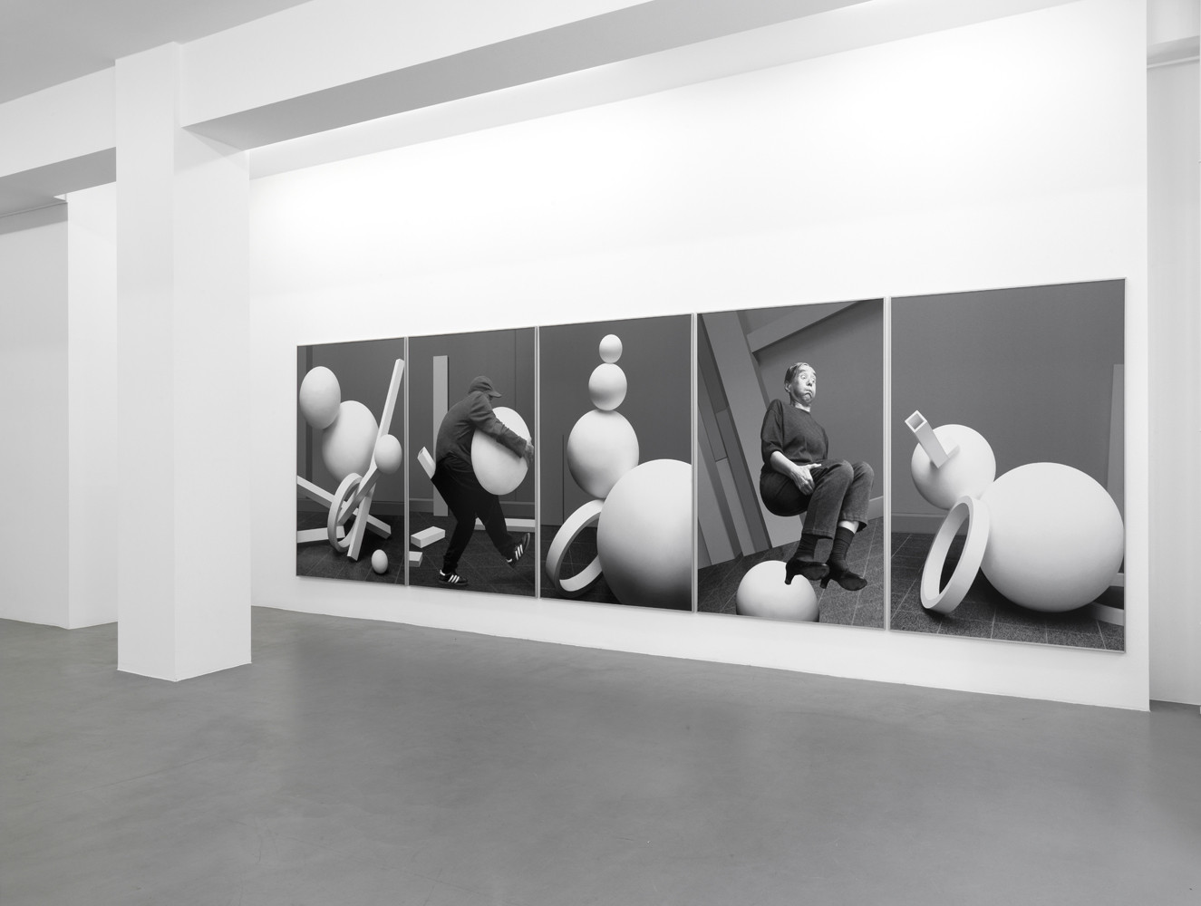Anna & Bernhard Blume, ‘Aktionsmetaphern’, Installation view, 2011