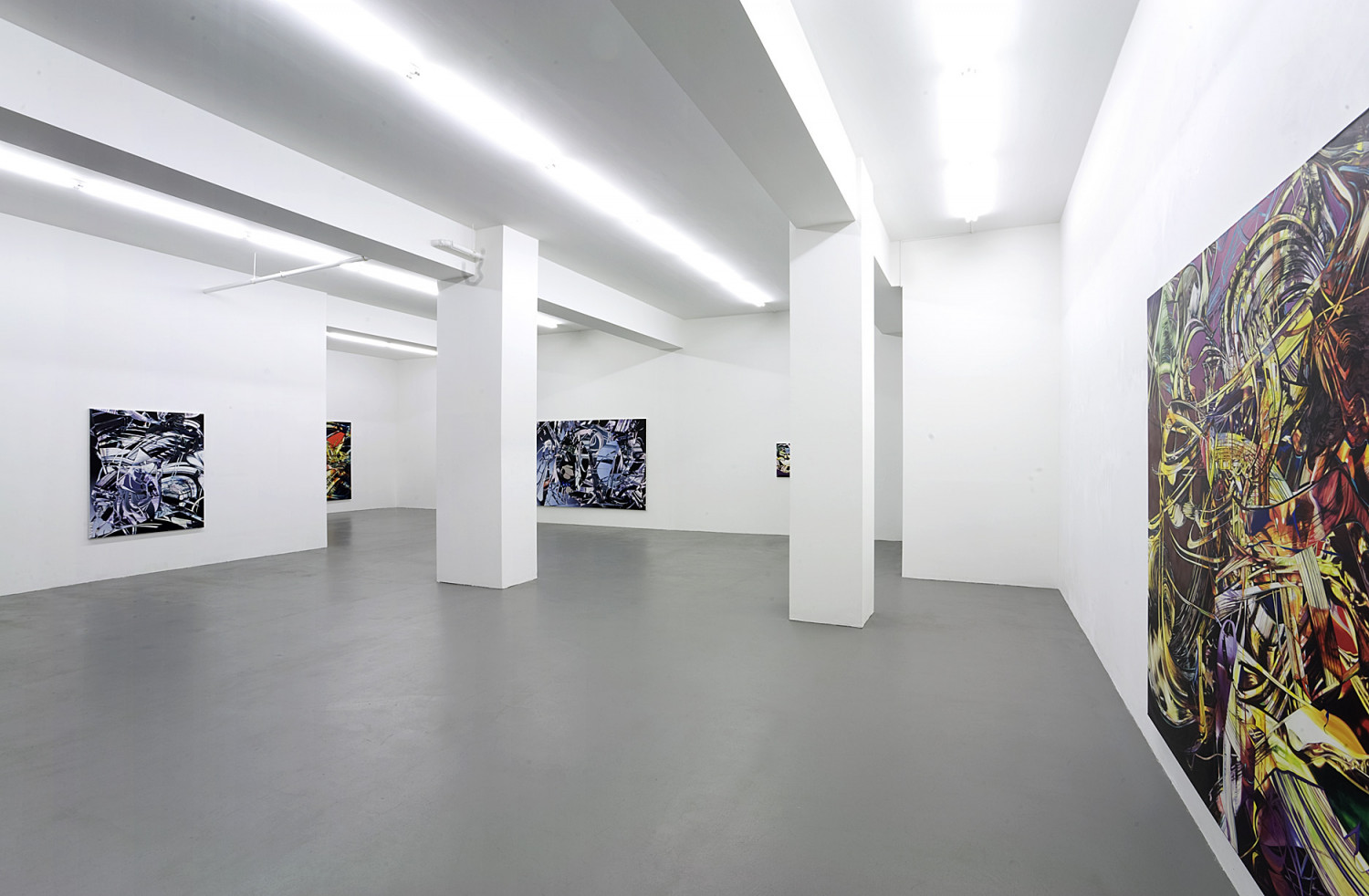 Sean Dawson, Installationsansicht, Buchmann Galerie, 2008