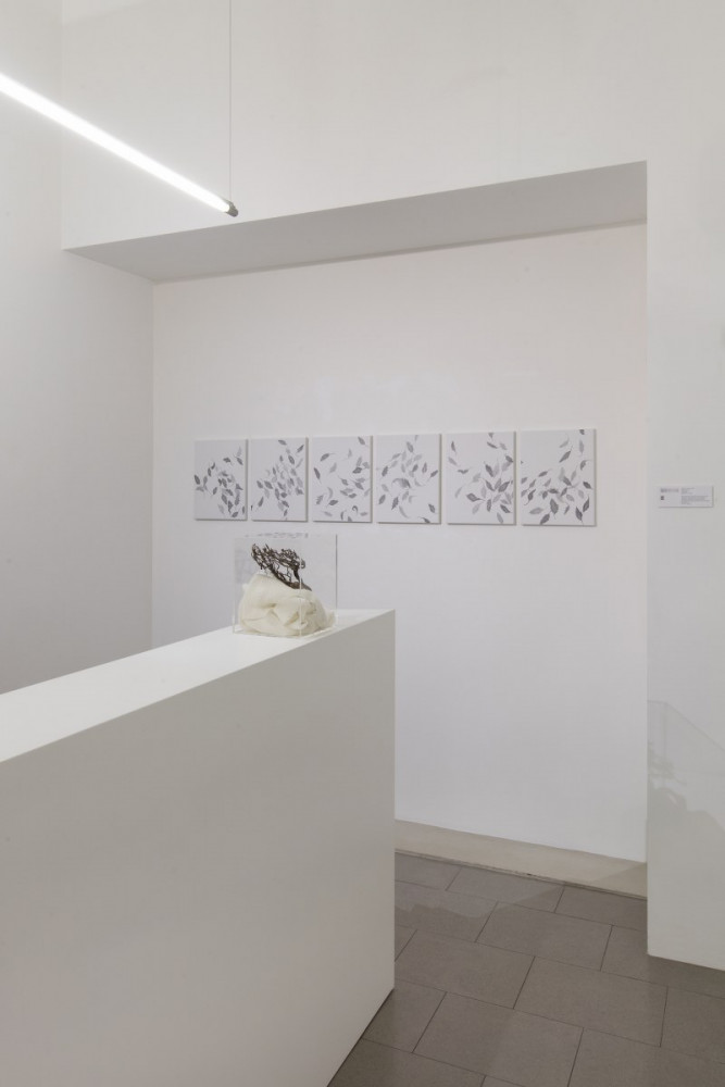 Véronique Arnold, Installationsansicht, Buchmann Lugano, 2018
