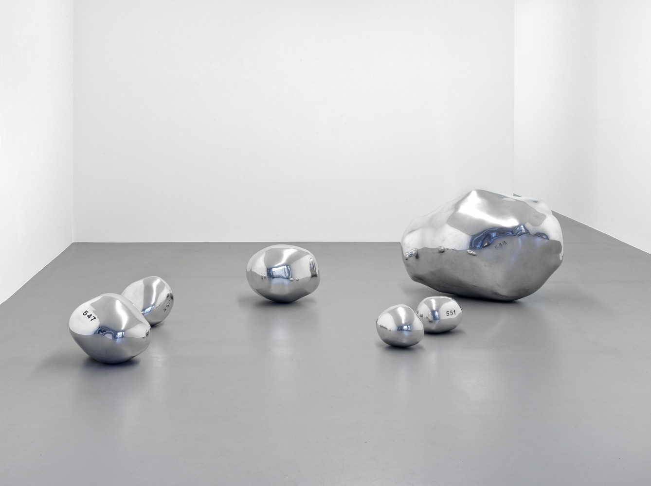 Wilhelm Mundt, ‘Aluminium’, Installationsansicht, Buchmann Box, 2012