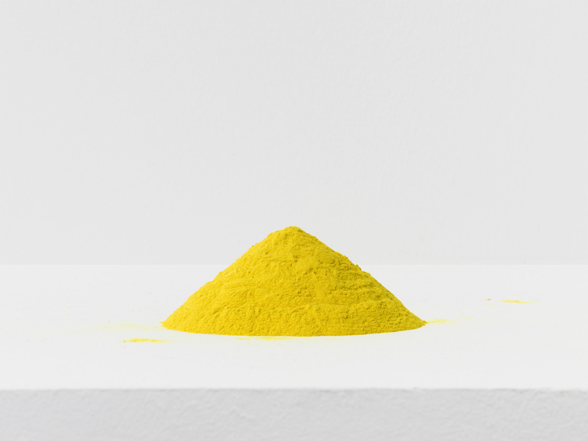 Wolfgang Laib, ‘Pollen Mountain’, 2015, Pollen from hazelnut