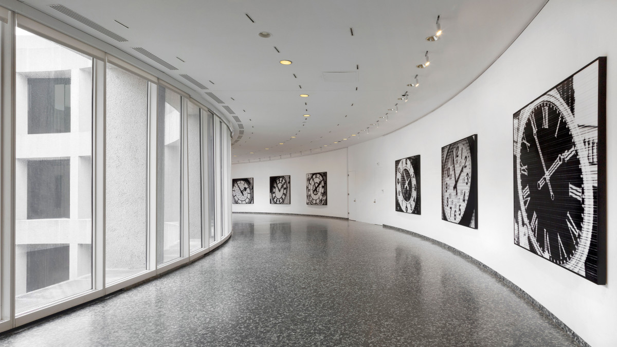 Bettina Pousttchi, ‘World Time Clock, The Hirshhorn Museum and Sculpture Garden, Washington D.C.’, Installationsansicht, Buchmann Galerie, 2016-2017, 24 Fotografien