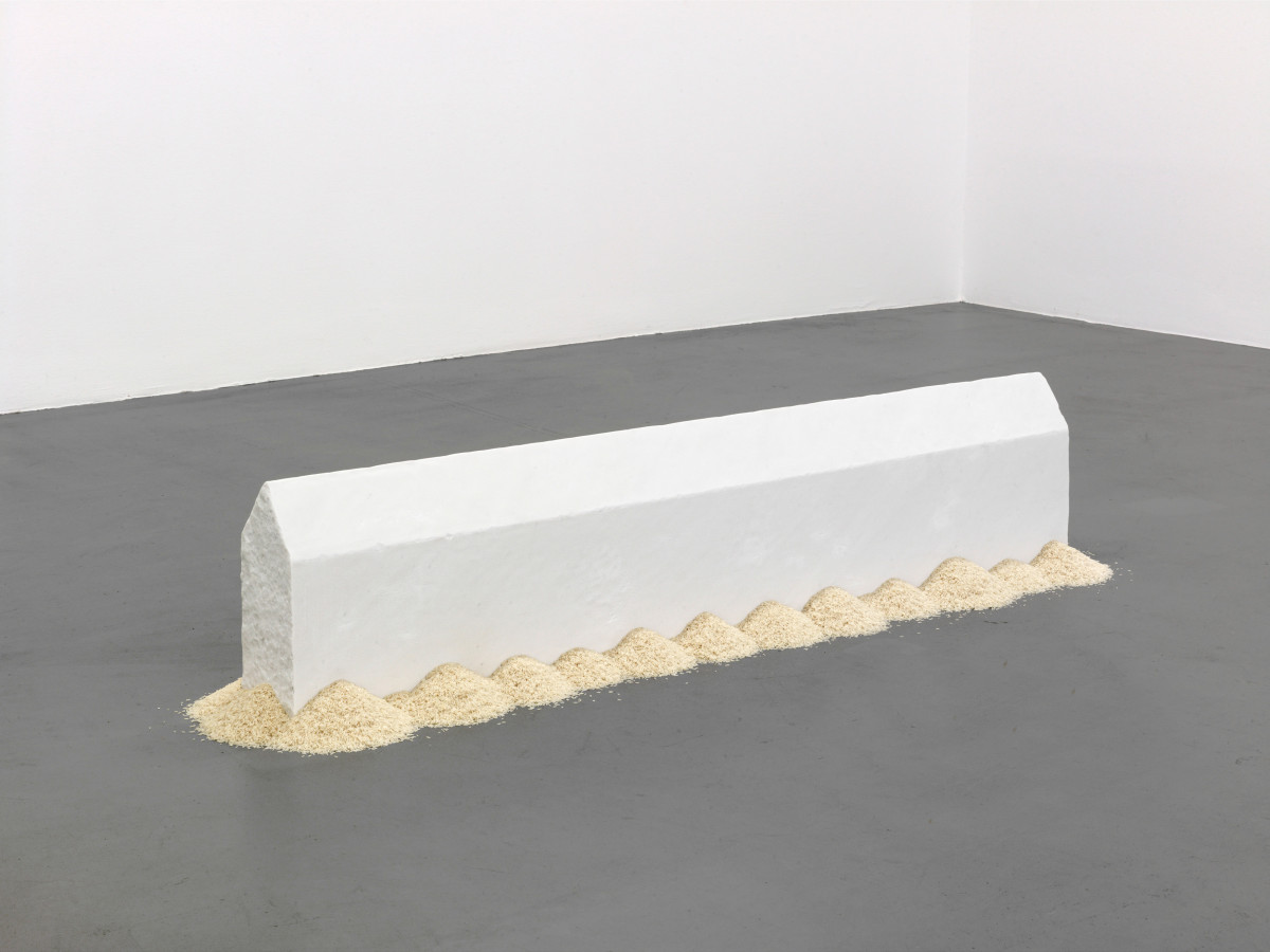 Wolfgang Laib, ‘Reishaus’, 2013, Marmor, Reis