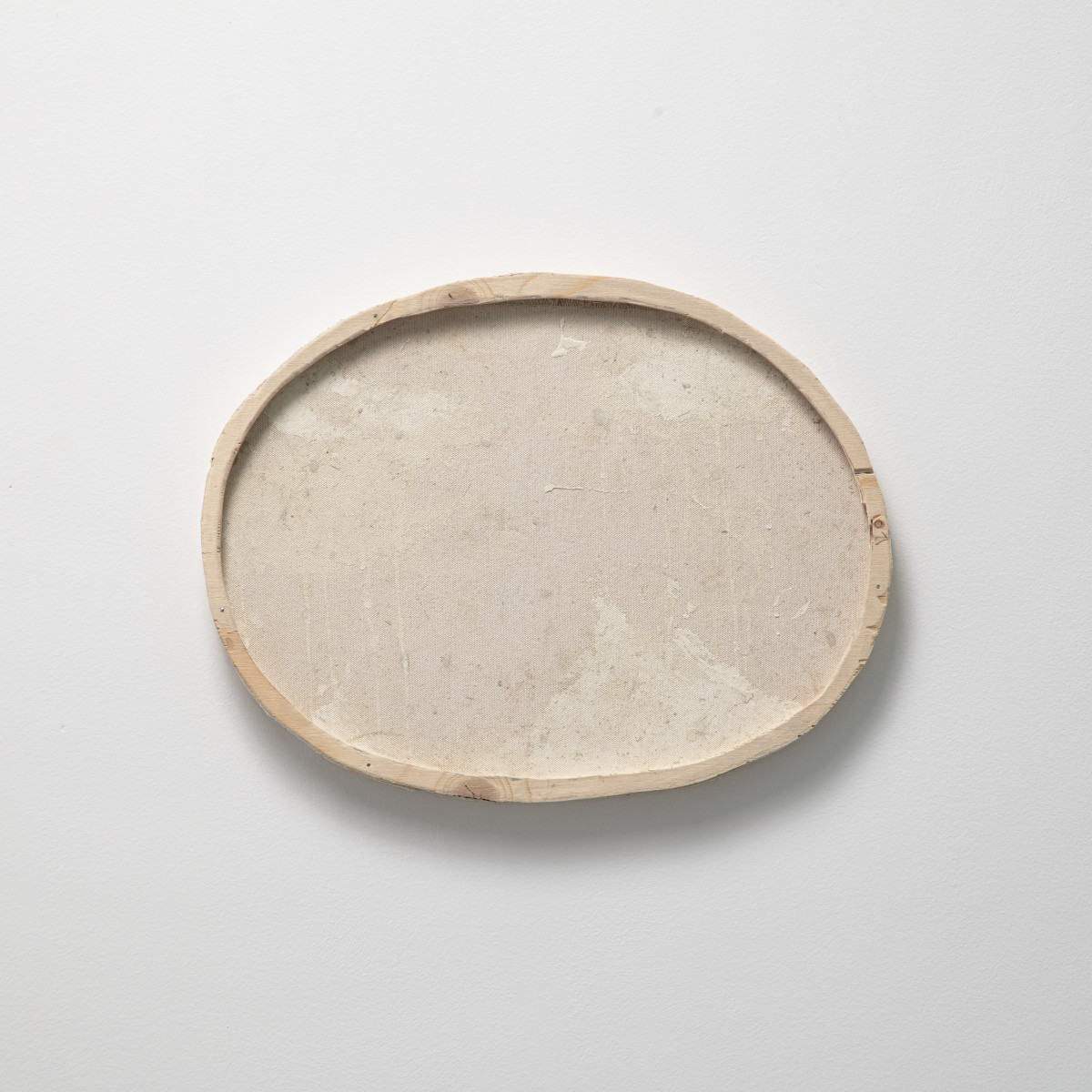 Lawrence Carroll, ‘White Oval Paintings, 2015-2017’, house paint, dust on canvas on wood