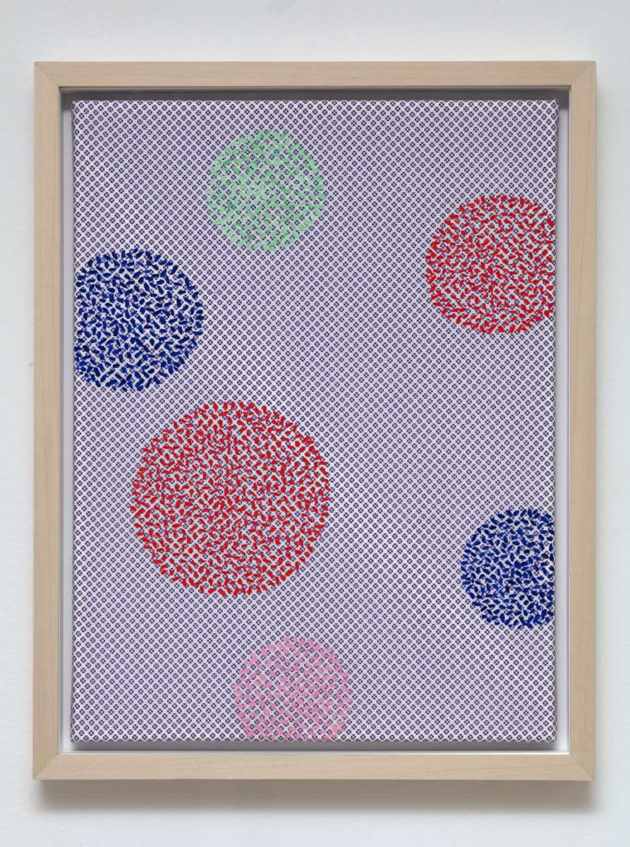 Véronique Arnold, ‘Sans titre’, 2023, acrylic paint on cotton by Hermès