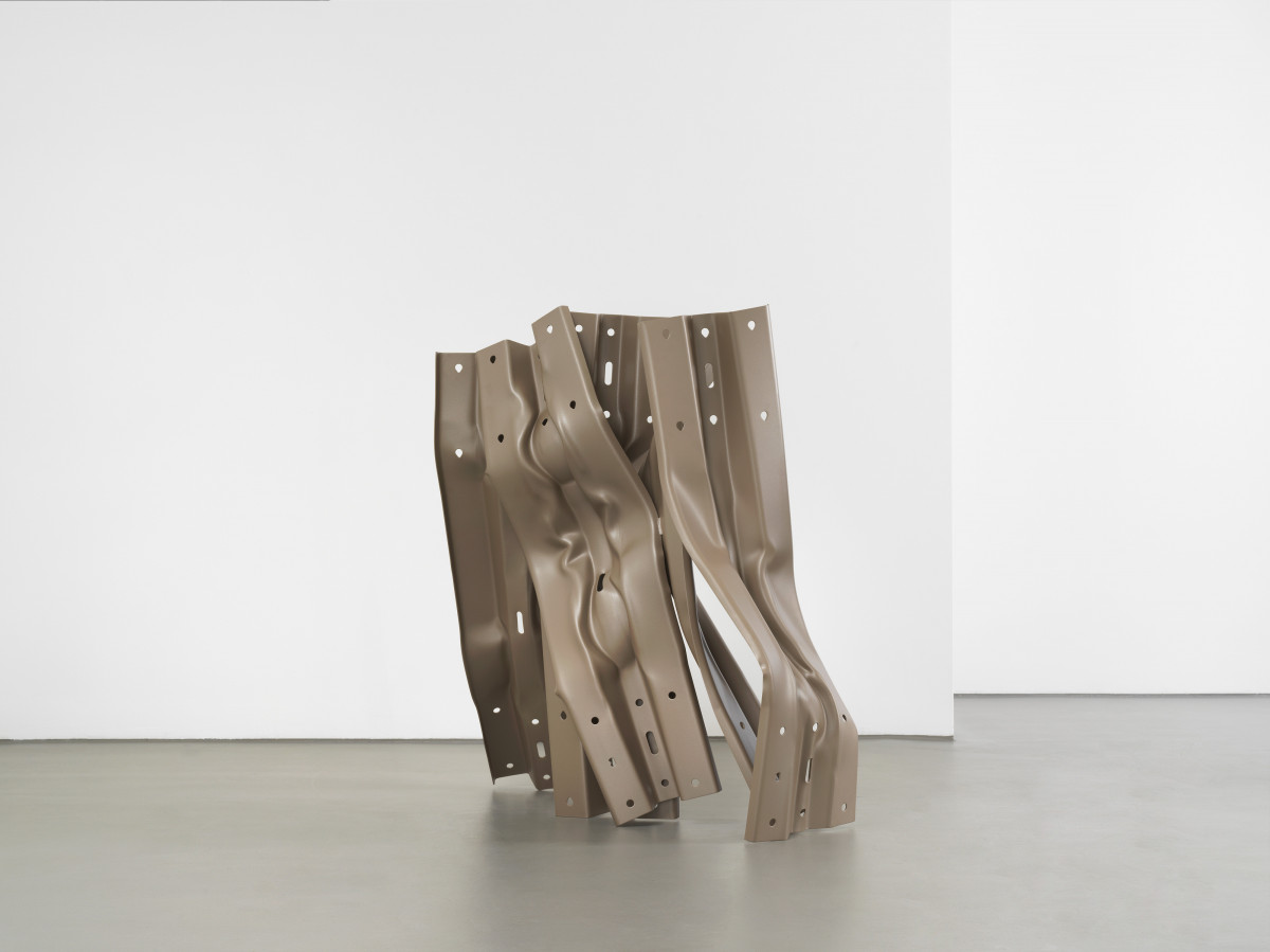 Bettina Pousttchi, ‘Vertical Highways A27’, 2023, Crash barriers, steel