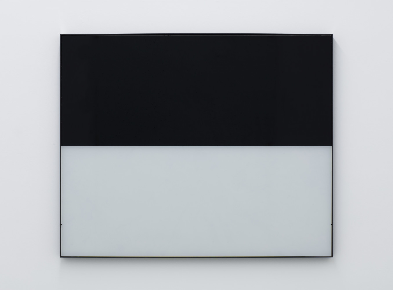 Alberto Garutti, ‘Orizzonte’, 1987–2015,  glass, enamel, iron