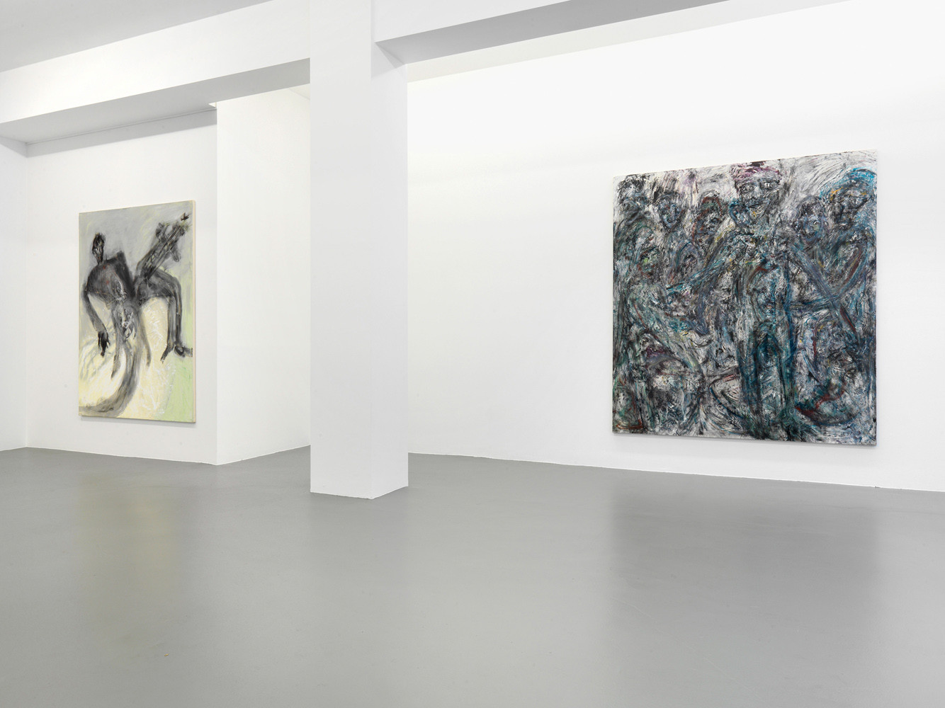 Martin Disler, ‘Malerei’, Installationsansicht, Buchmann Galerie, 2014