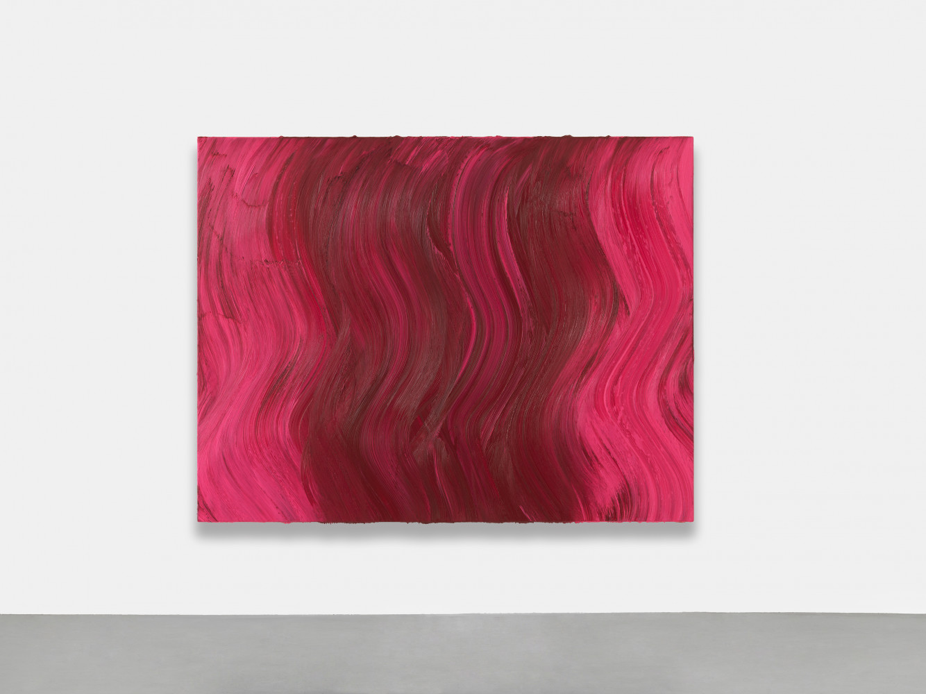Jason Martin, ‘Untitled (Brilliant pink / Ideal rose)’, 2020, Oil on aluminium