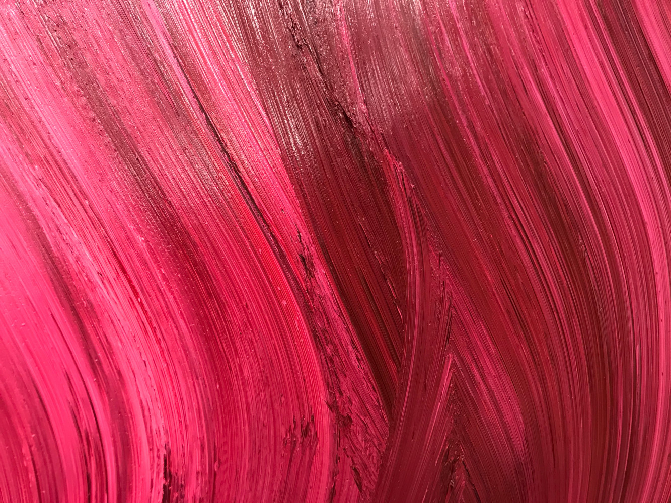 Jason Martin, ‘Untitled (Brilliant pink / Ideal rose) (detail)’, 2020, Oil on aluminium