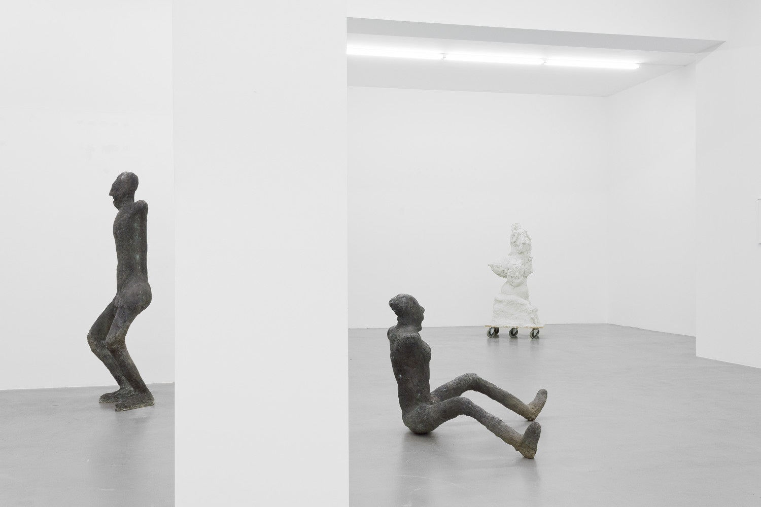 Martin Disler, Rebecca Warren, Installation view, Buchmann Galerie, 2015–2016