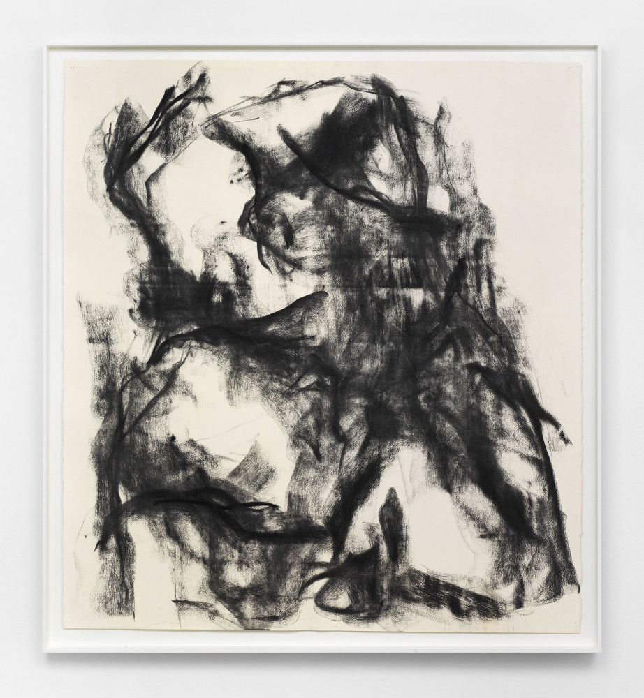 William Tucker, ‘Untitled (#3)’, 1989, charcoal on paper