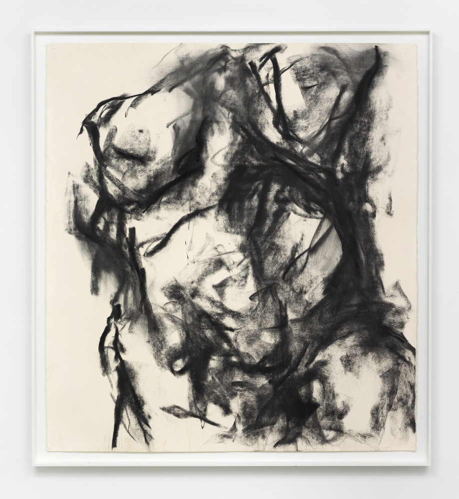 William Tucker, ‘Untitled (#4)’, 1990, charcoal on paper