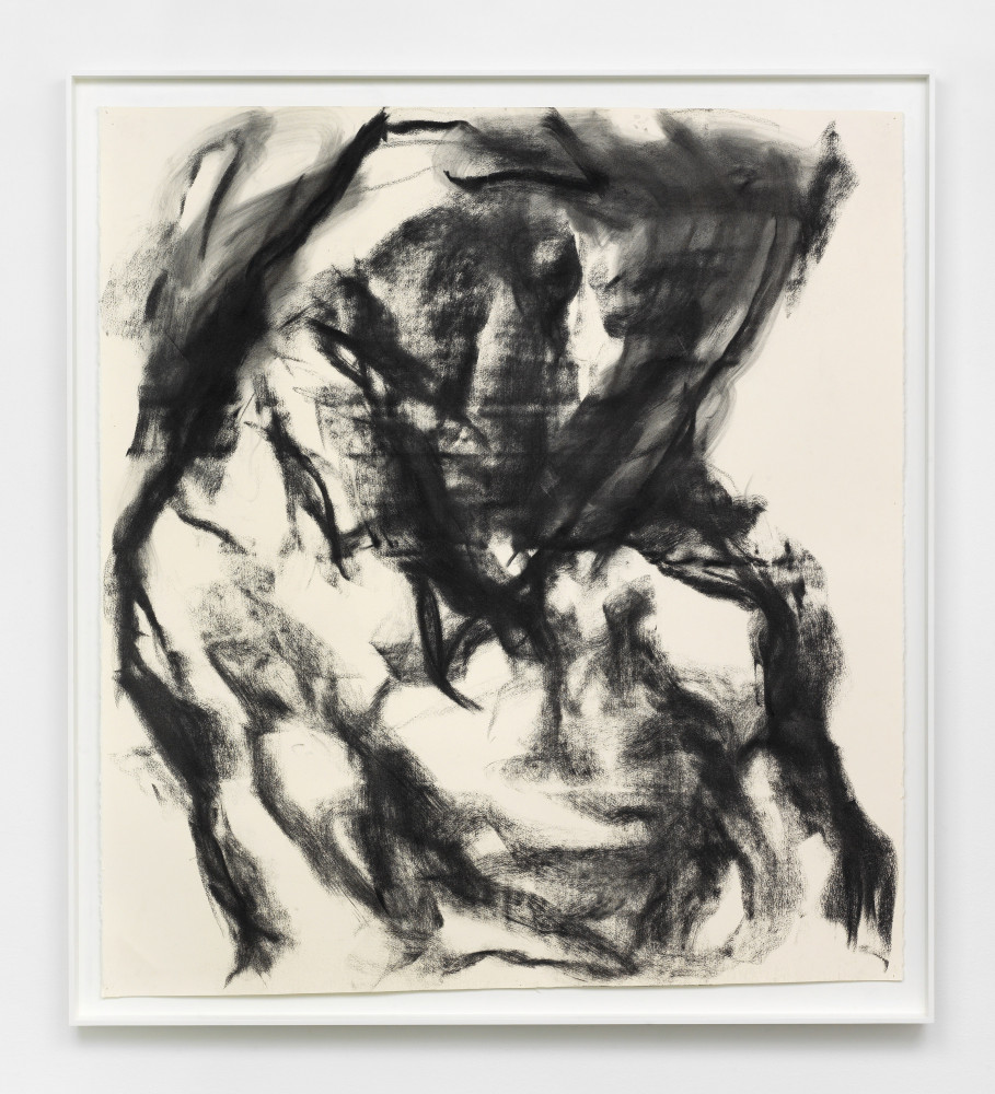 William Tucker, ‘Untitled (#5)’, 1989, charcoal on paper 