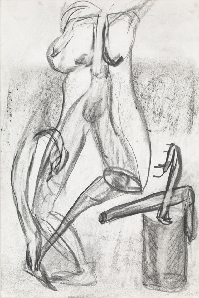 Martin Disler, ‘Ohne Titel’, 1988, Pencil on paper