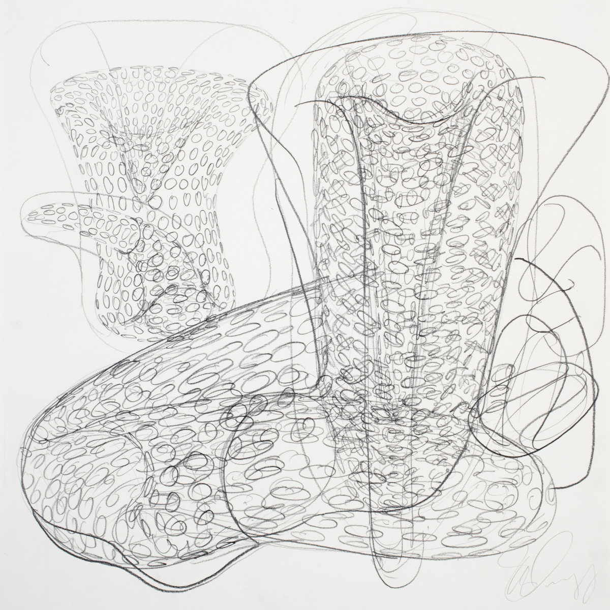Tony Cragg, ‘Untitled, Nr. 1636’, 1998, pencil on paper                                                                       