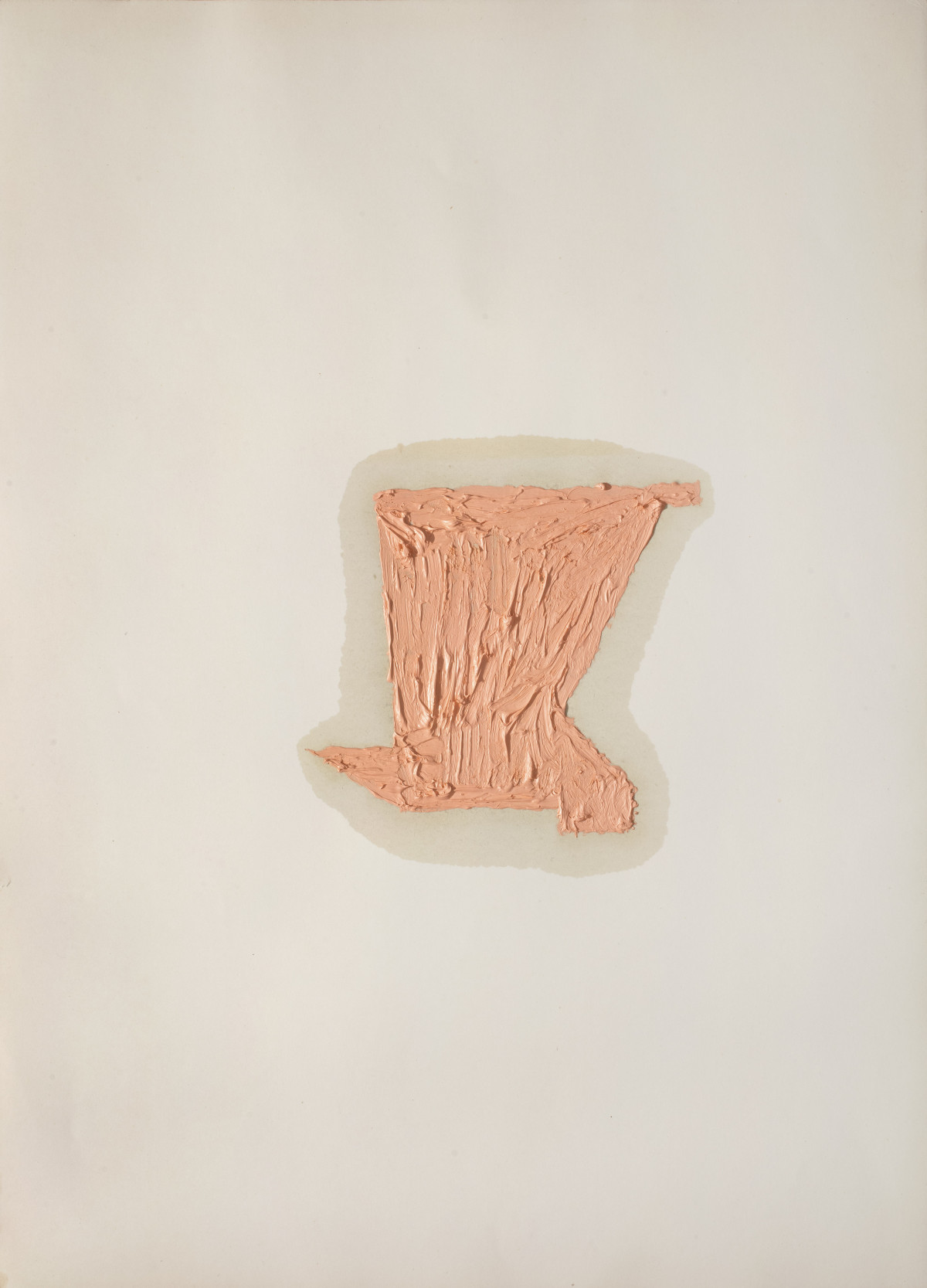 Alberto Garutti, ‘Pittura rosa tra piccoli oggetti’, 1995-2009, oil on cardboard