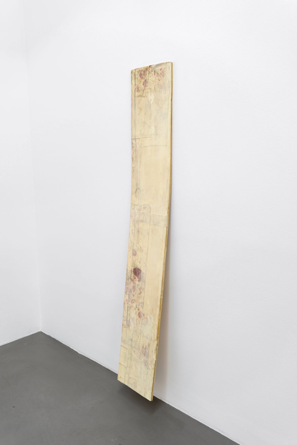Lawrence Carroll, ‘Untitled (slide painting)’, 2013, Oil, wax, fabric, canvas on wood