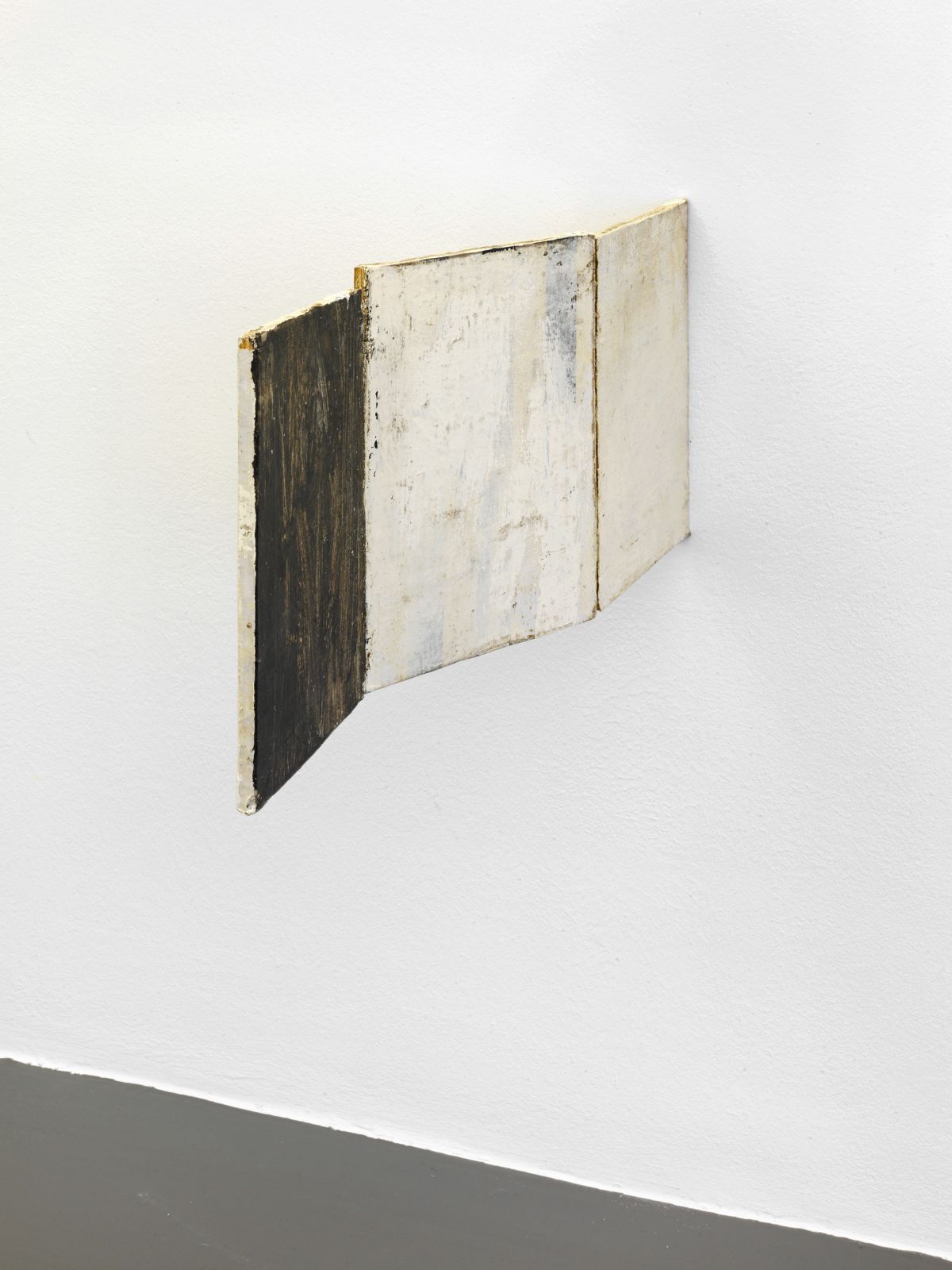 Lawrence Carroll, ‘Untitled (hinge painting)’, 2013, Öl und Wachs auf Leinwand auf Holz