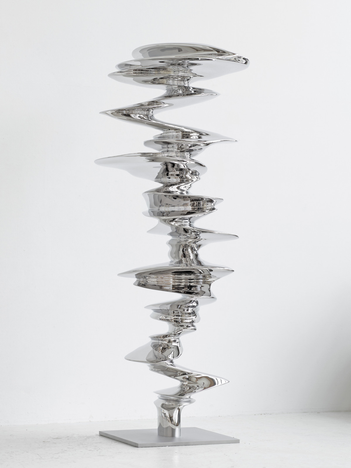 Tony Cragg, ‘Elliptical Column’, 2021, Stainless steel