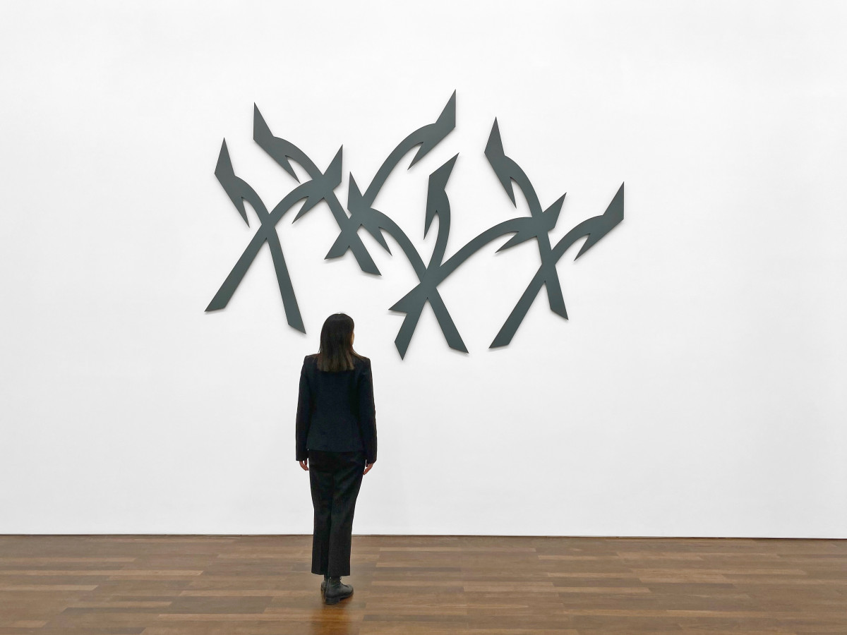 Bettina Pousttchi, ‘Directions 12’, 2021, Steel, coated