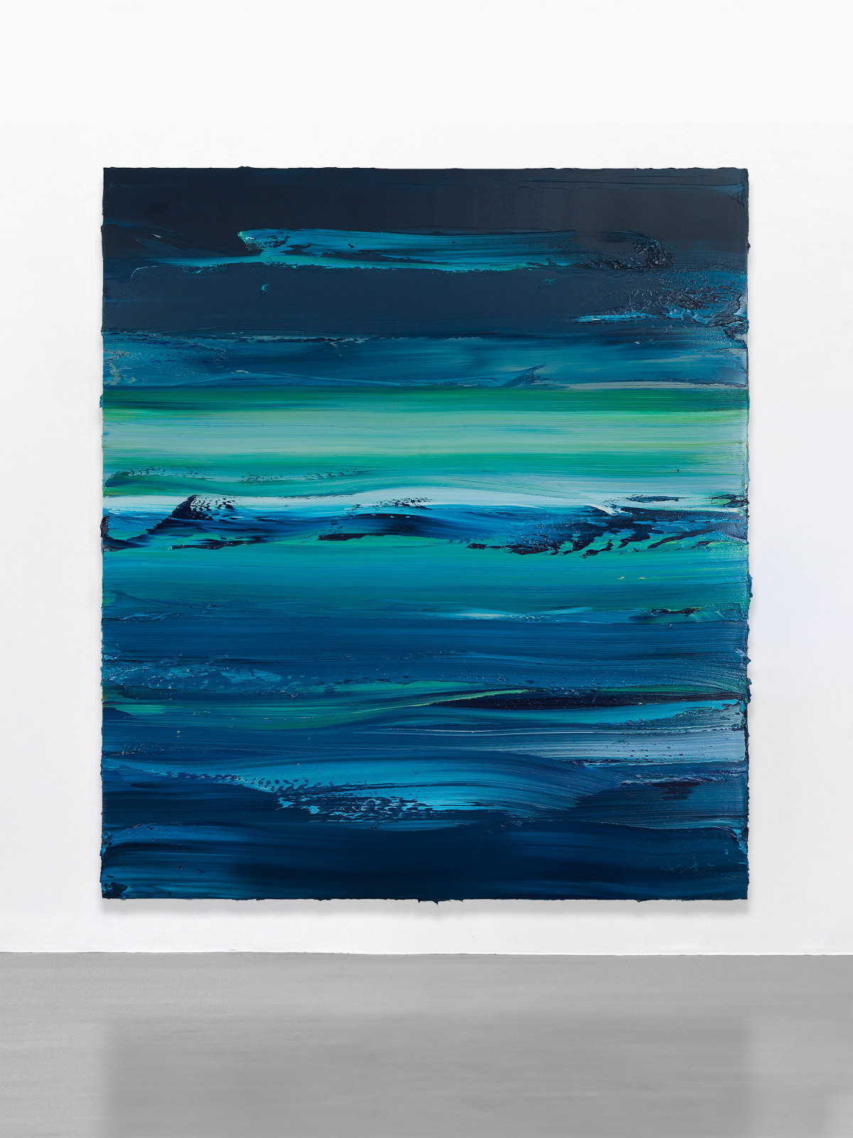 Jason Martin, ‘Not Here’, 2024, Oil on aluminium