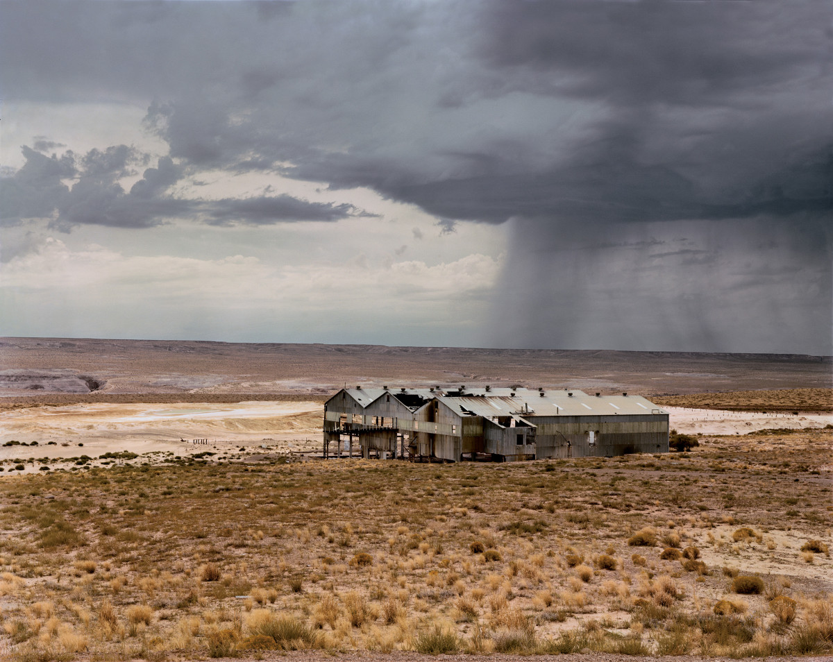 Joel Sternfeld, ‘Abandoned Uranium Refinery, Near Tuba City, Arizona, Navajo Nation, August 1982’, 1983, Dye transfer print