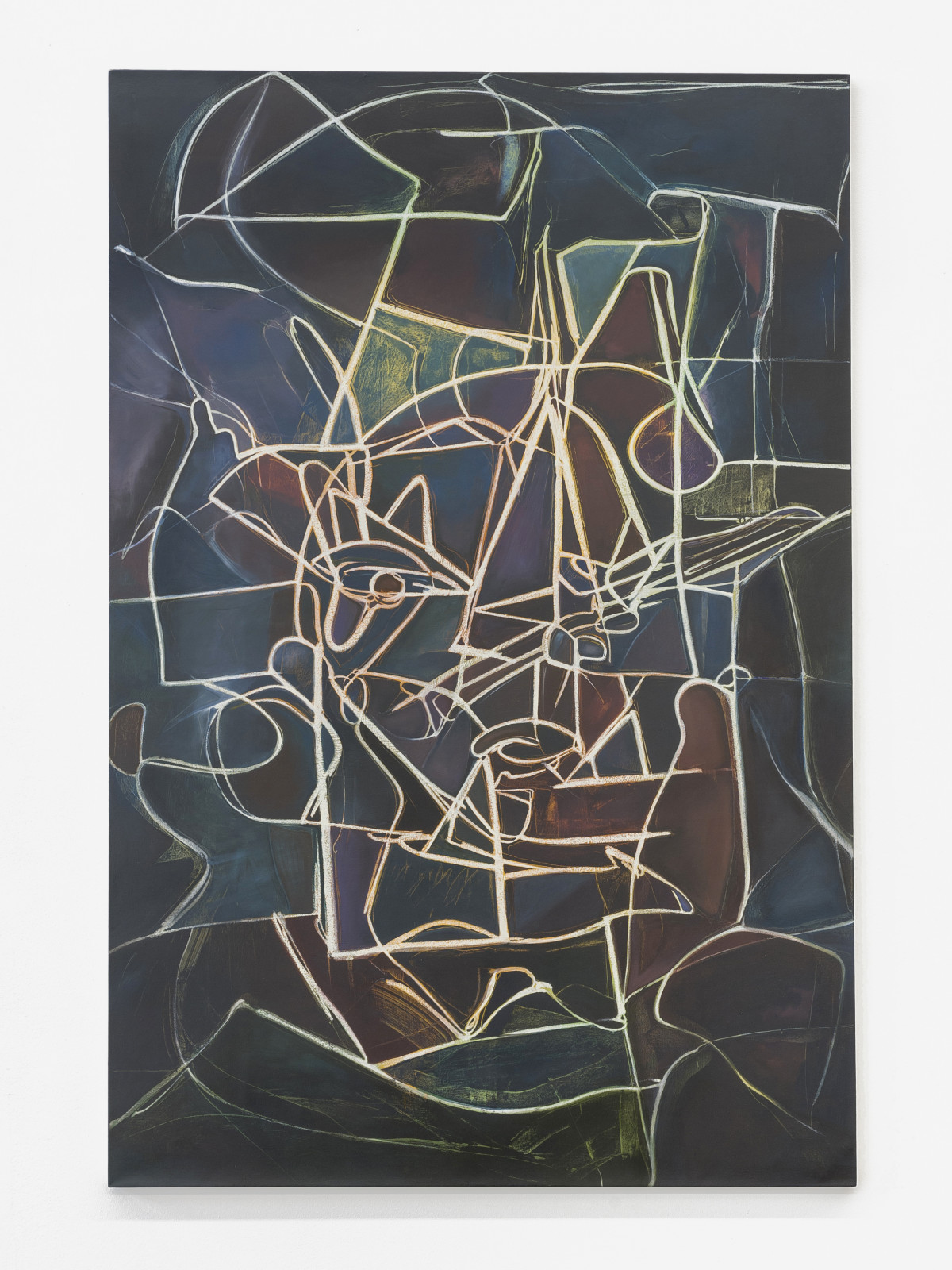 Sean Dawson, ‘Liv Primitiv’, 2017, Acrylic, oil pastel and oil on canvas