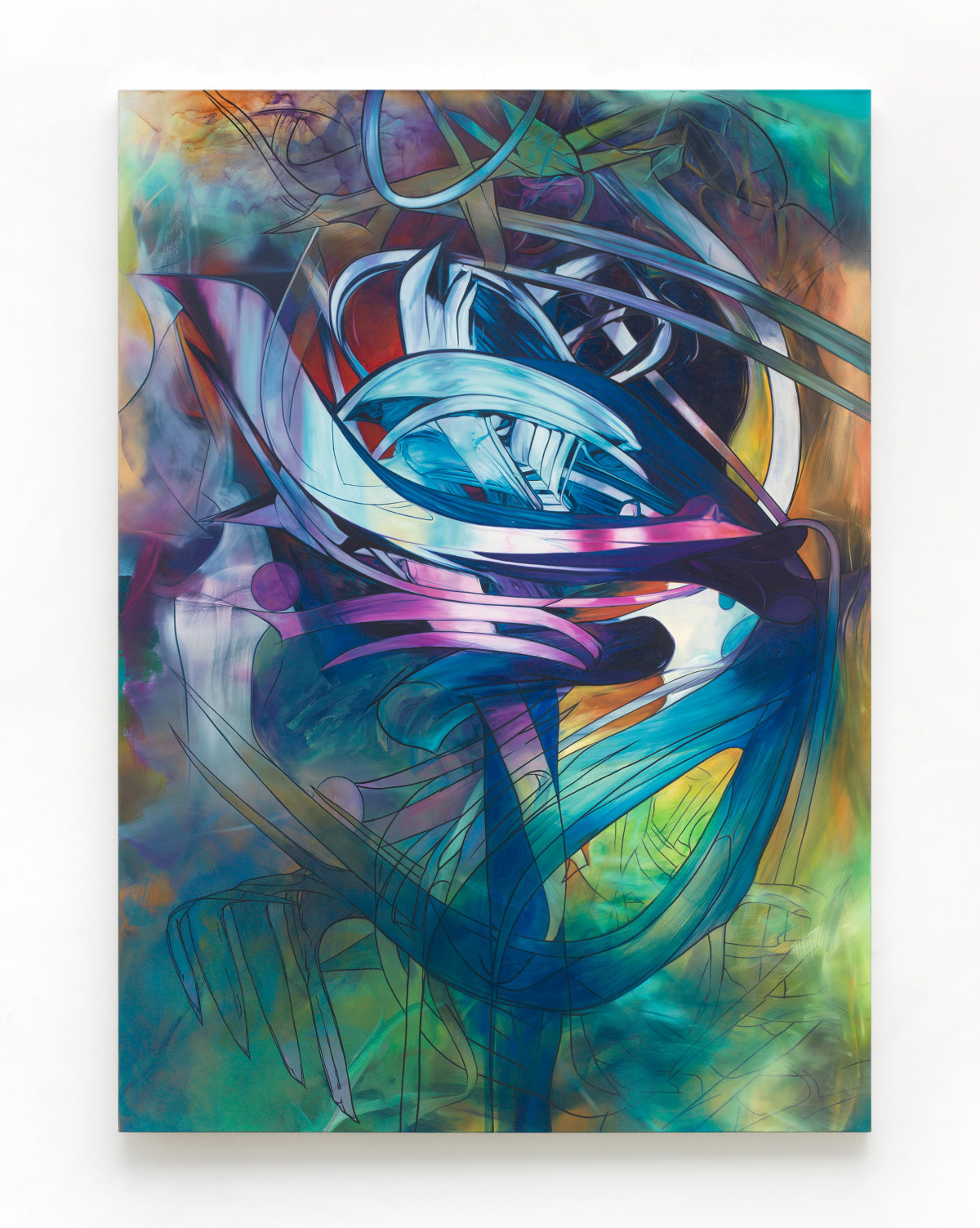 Sean Dawson, ‘Ghost Ribbons’, 2013, oil on canvas